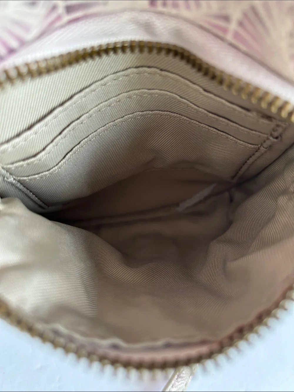 NWT American Leather Co. Cleveland Mini Leather Crossbody Bag in Lavender Skies